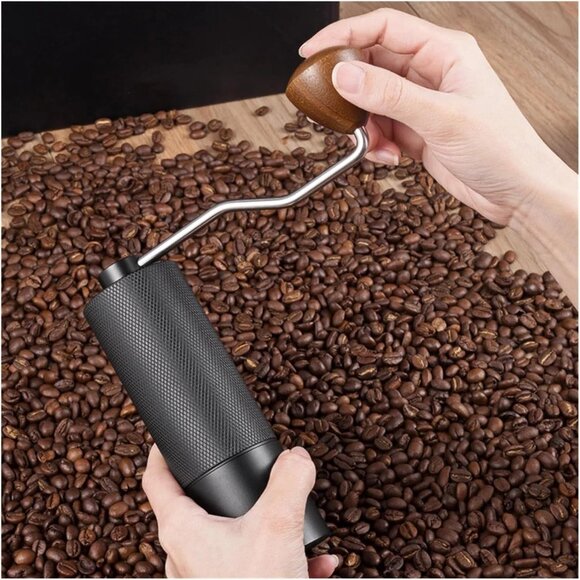 Stainless Steel Manual Coffee Grinder, Portable Haand Grinder for Coffee Lovers - Picture 6 of 7
